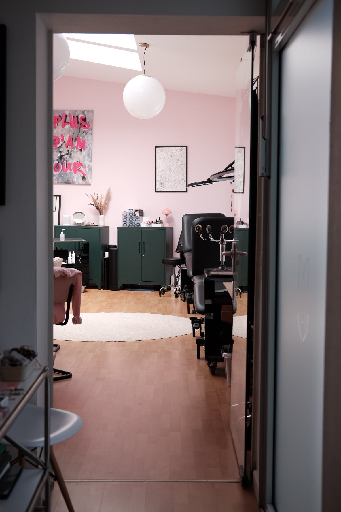 Heller Kreativraum im Schwester&Schwestern Studio Hamburg Eimsbüttel